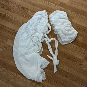 SHEIN 2 pc wrap skirt set